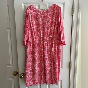 Boden Paisley Dolly Day Faux Wrap Dress